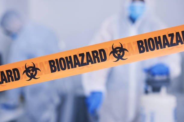 Professional Biohazard technician working in Davenport, FL